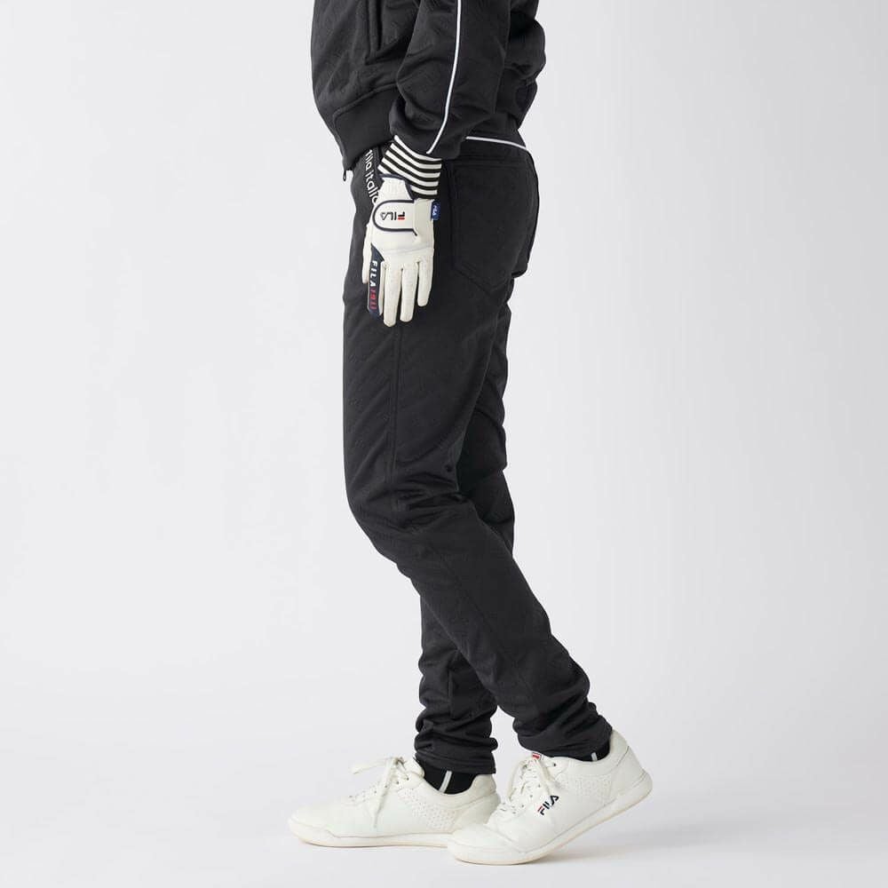 フィラ FILA　レディース キルト ボンディング ロングパンツ 795-307　2025年モデル [裾上げ対応1] 詳細1 詳細4