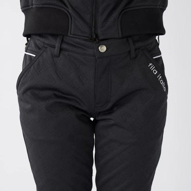 フィラ FILA　レディース キルト ボンディング ロングパンツ 795-307　2025年モデル [裾上げ対応1] 詳細1 詳細5