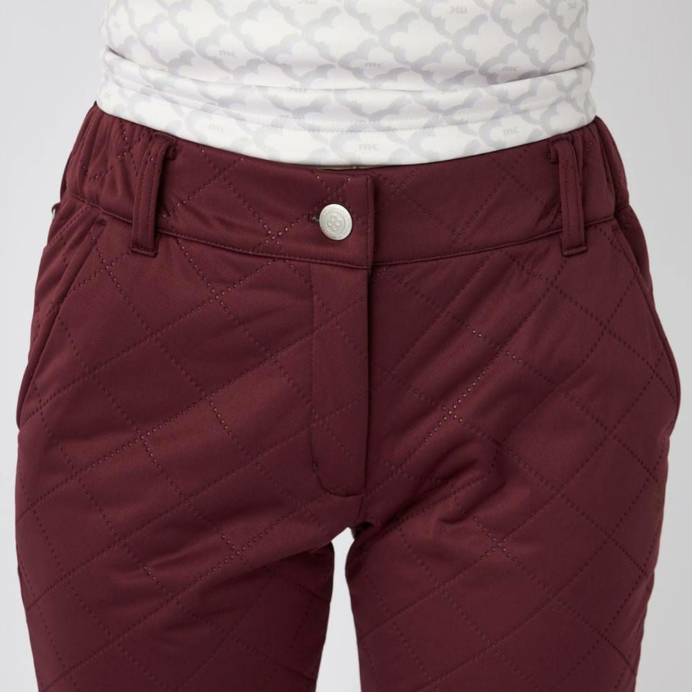 マリクレール marie claire　レディース キルト 中綿 ロングパンツ 735-359　2025年モデル [裾上げ対応1] 詳細1 詳細11