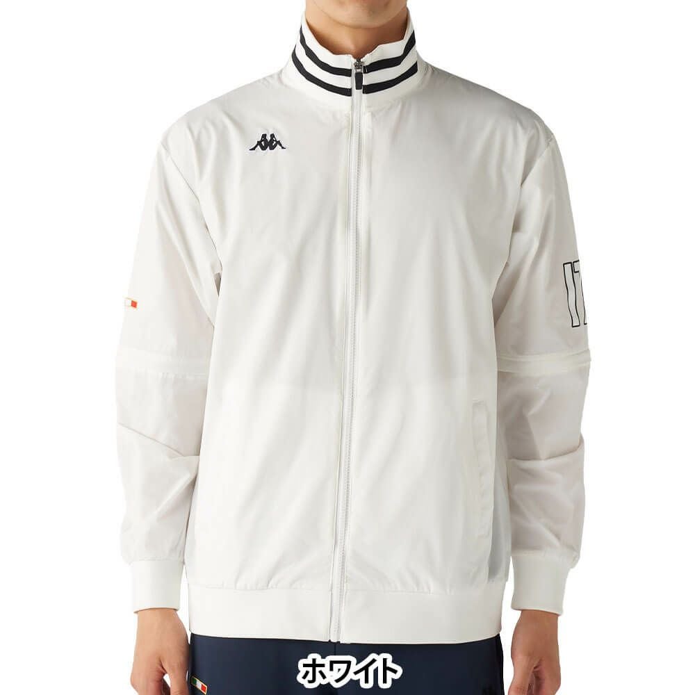 カッパ Kappa　メンズ 2WAY フルジップ 長袖 ウィンドジャケット 635-408　2025年モデル 詳細1 詳細11