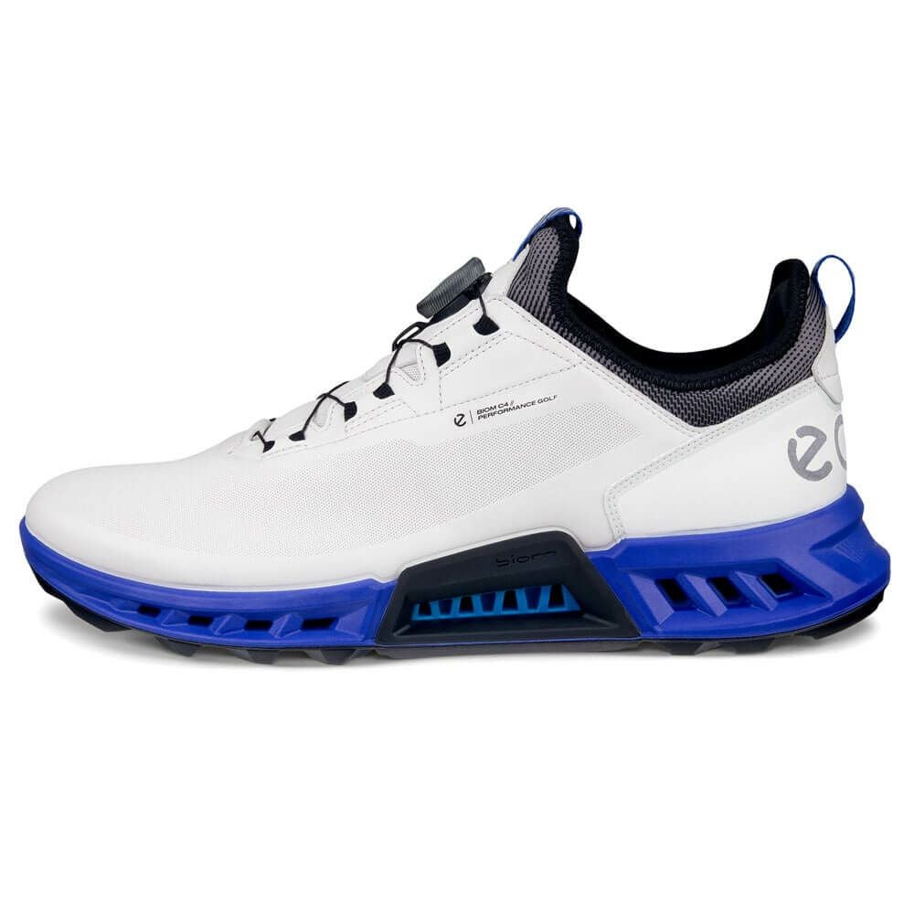 ecco エコー　BIOM C4 BOA バイオム C4 ボア　メンズ スパイクレス ゴルフシューズ 130424 61109 WHITE/VIRTUAL　2025年モデル 詳細1