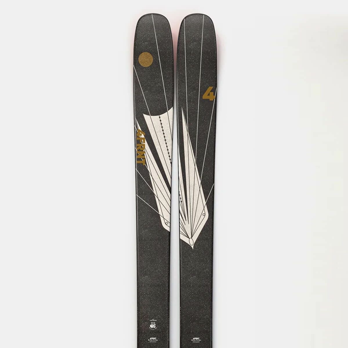 フォーフロント 4FRNT　NEVAR 4-LOCK ネヴァー フォーロック　スキー板 単品 2025-2026