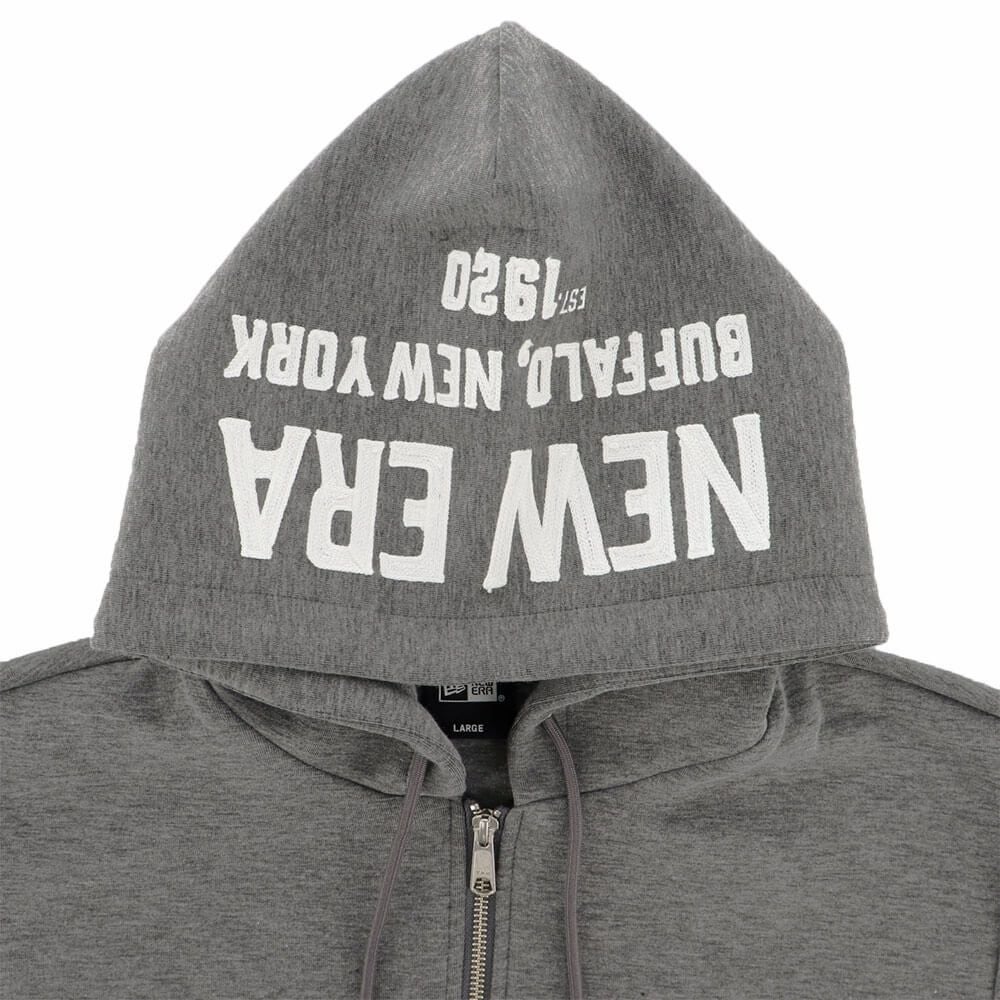 ニューエラ NEW ERA　メンズ テックスウェット 長袖 フルジップ フーディー　2025年モデル 詳細6
