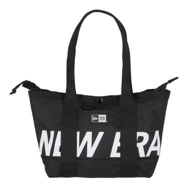 ニューエラ NEW ERA　プリントロゴ ミニ トートバッグ 14521300 ブラック×ホワイト　2025年モデル ブラック×ホワイト