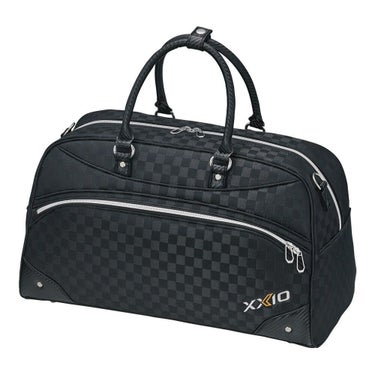 ゼクシオ XXIO　スポーツ メンズ ボストンバッグ GGB-X164 ブラックチェック　2025年モデル ブラックチェック