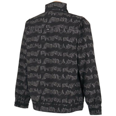 ピン PING　メンズ 総柄ロゴ 2WAY フルジップ ブルゾン 621-5220801　2025年モデル 詳細1 詳細3