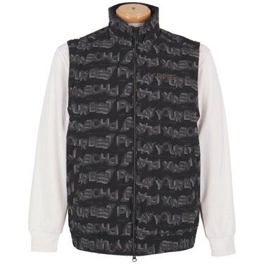 ピン PING　メンズ 総柄ロゴ 2WAY フルジップ ブルゾン 621-5220801　2025年モデル 詳細1 詳細5