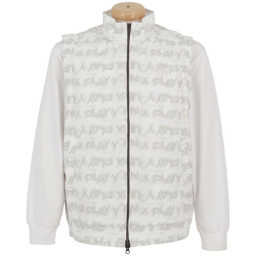 ピン PING　メンズ 総柄ロゴ 2WAY フルジップ ブルゾン 621-5220801　2025年モデル 詳細1 詳細9