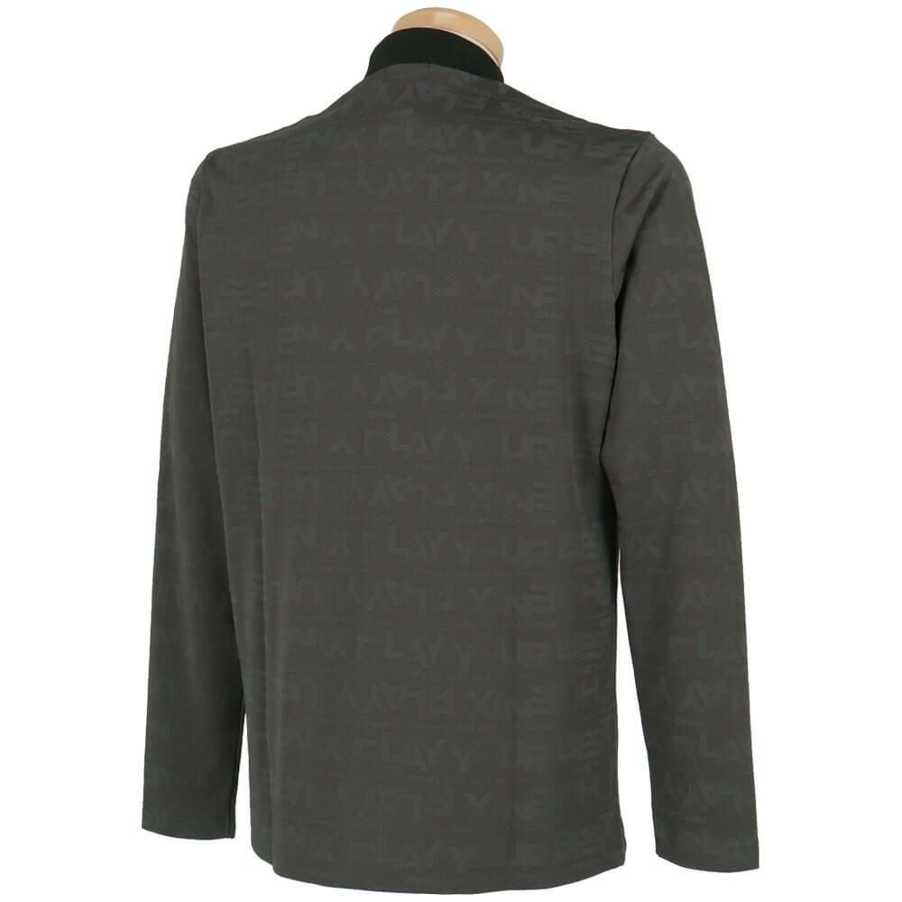 ピン PING　メンズ ロゴジャカード 長袖 ハイネック シャツ 621-5266900　2025年モデル 詳細1 詳細3