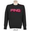 ピン PING　メンズ 長袖 クルーネック ニット プルオーバー 621-5270903　2025年モデル 詳細1 詳細2
