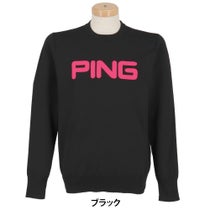 ピン PING　メンズ 長袖 クルーネック ニット プルオーバー 621-5270903　2025年モデル