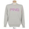 ピン PING　メンズ 長袖 クルーネック ニット プルオーバー 621-5270903　2025年モデル 詳細1 詳細3