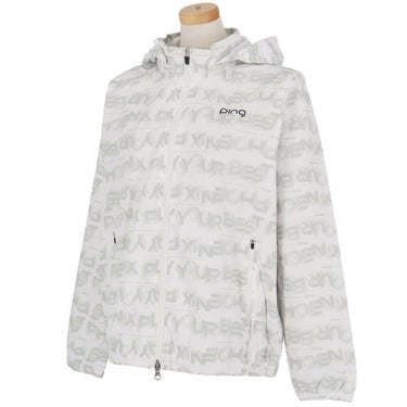 ピン PING　レディース 総柄ロゴ 長袖 フルジップ ブルゾン 622-5220801　2025年モデル 詳細1 詳細7