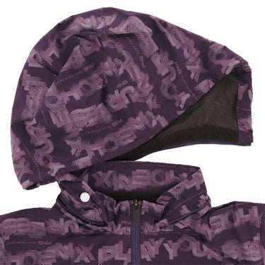 ピン PING　レディース 総柄ロゴ 長袖 フルジップ ブルゾン 622-5220801　2025年モデル 詳細1 詳細12