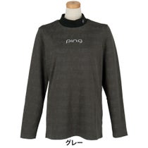 ピン PING　レディース ロゴジャカード 長袖 ハイネック シャツ 622-5266900　2025年モデル