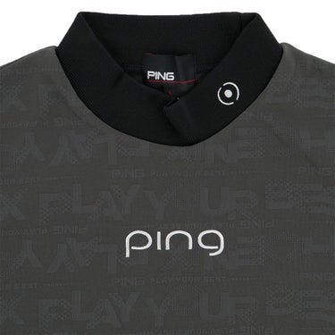 ピン PING　レディース ロゴジャカード 長袖 ハイネック シャツ 622-5266900　2025年モデル 詳細1 詳細5