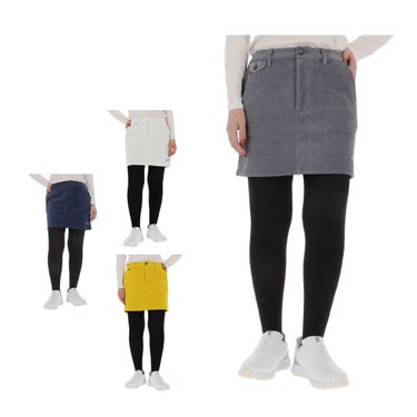 ピン PING　レディース 全方向ストレッチ ニットコーデュロイ 台形 スカート 622-5234901　2025年モデル 詳細1