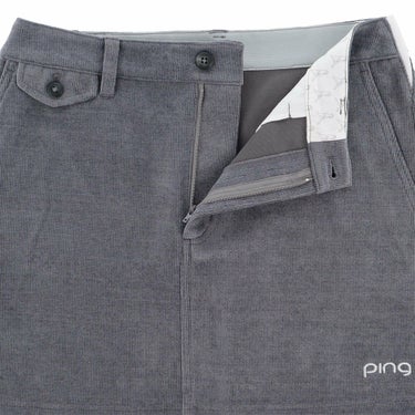 ピン PING　レディース 全方向ストレッチ ニットコーデュロイ 台形 スカート 622-5234901　2025年モデル 詳細1 詳細5