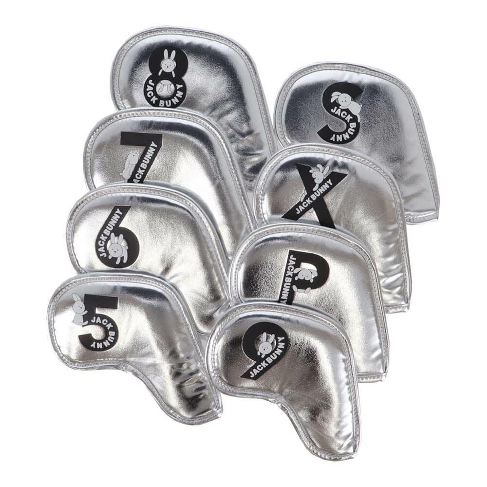 ジャックバニー Jack Bunny!!　アイアンカバー 8個セット 262-5284910 160 シルバー　2025年モデル シルバー