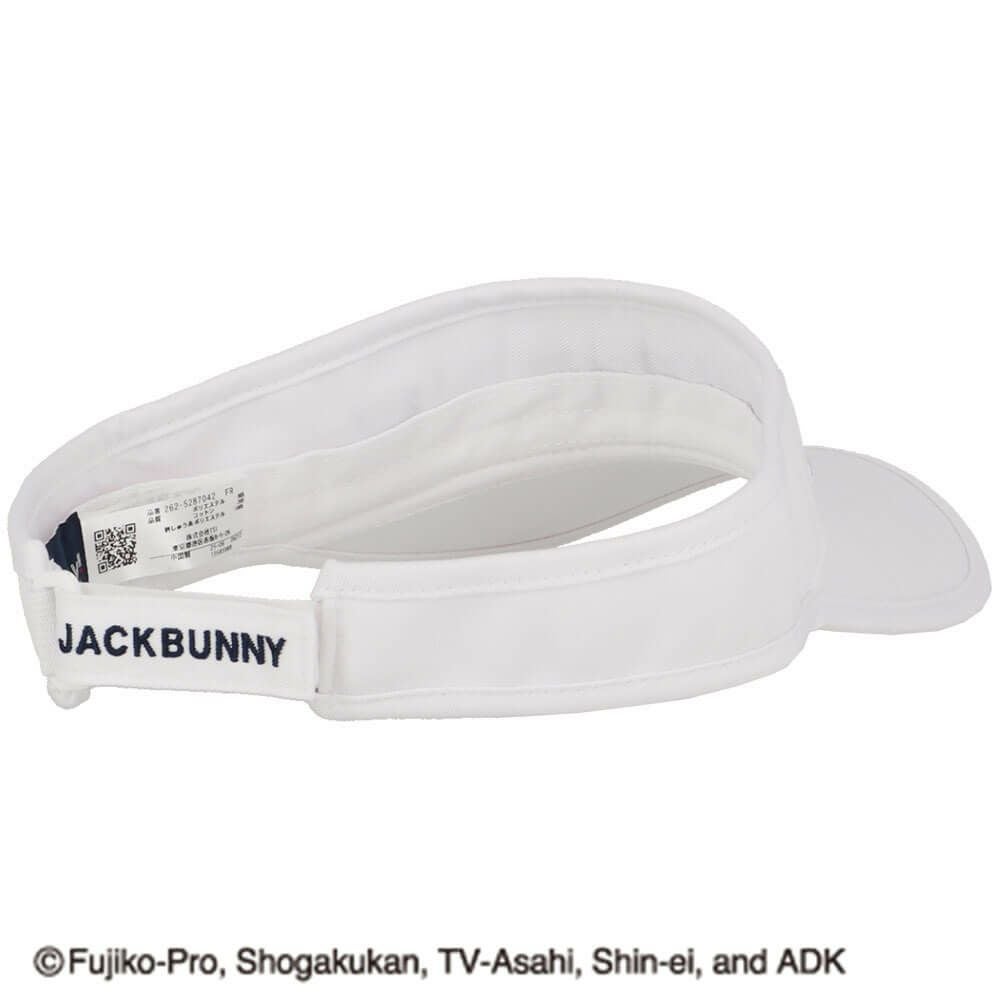 ジャックバニー Jack Bunny!!　ドラえもん MY UNIFORM バイザー 262-5287042 030 ホワイト　2025年モデル ホワイト 詳細3