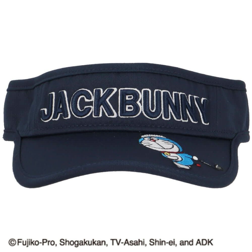 ジャックバニー Jack Bunny!!　ドラえもん MY UNIFORM バイザー 262-5287042 120 ネイビー　2025年モデル ネイビー