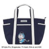 ジャックバニー Jack Bunny!!　ドラえもん MY UNIFORM トートバッグ 262-5281044 120 ネイビー　2025年モデル ネイビー