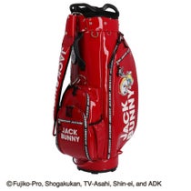 ジャックバニー Jack Bunny!!　ドラえもん MY UNIFORM キャディバッグ ドラミちゃん　自立型 262-5980040 100 レッド　2025年モデル