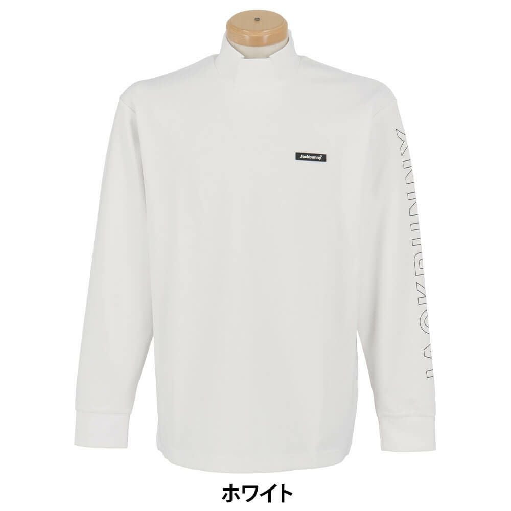 ジャックバニー Jack Bunny!! メンズ ストレッチ 天竺 長袖 ハイネック