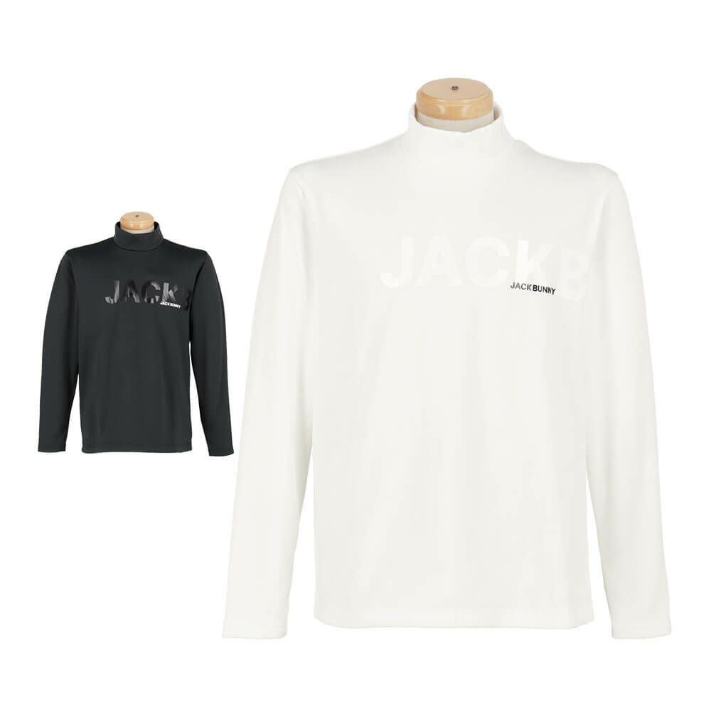 ジャックバニー Jack Bunny!!　メンズ KARUISHI 長袖 モックネックシャツ 262-5266031　2025年モデル 詳細1