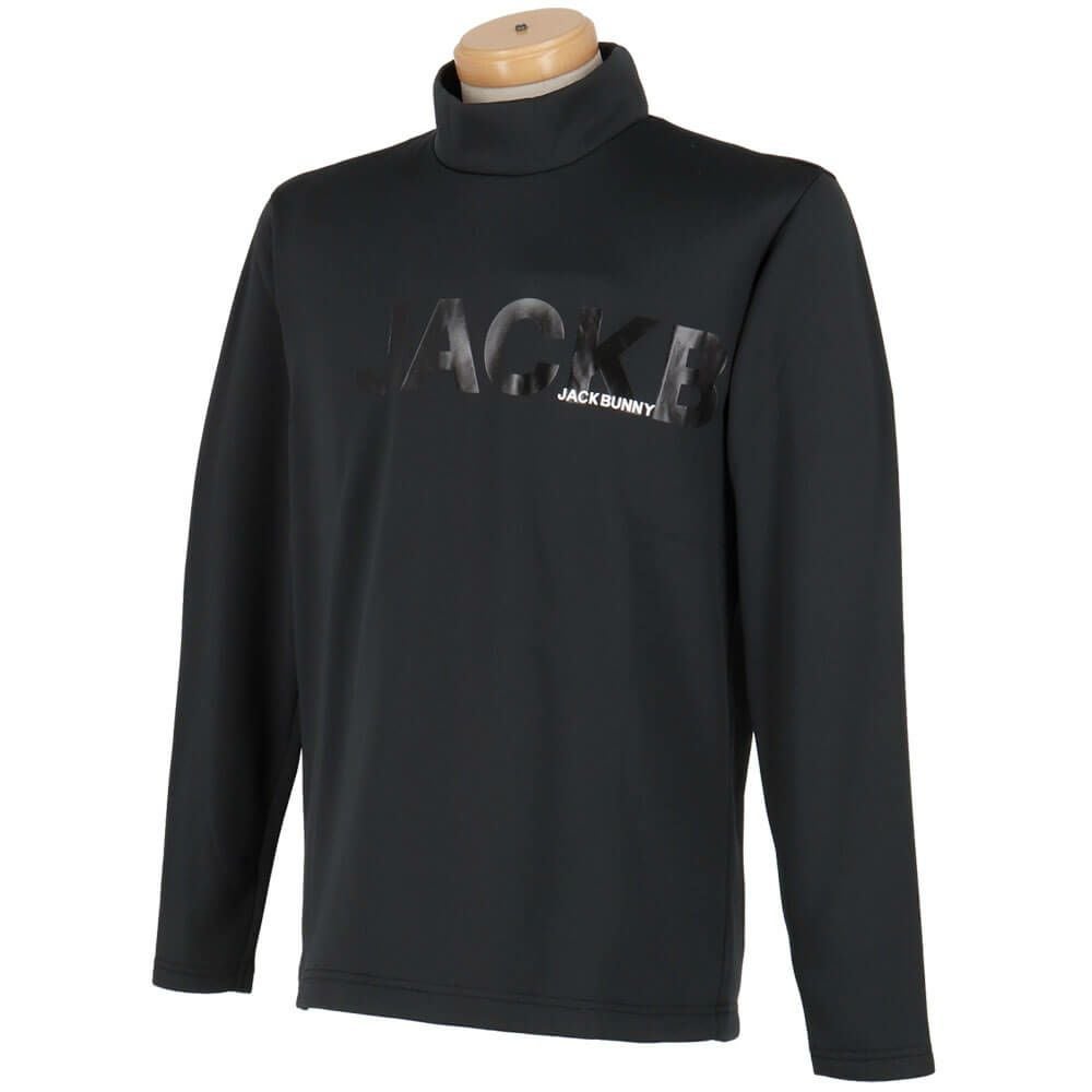 ジャックバニー Jack Bunny!!　メンズ KARUISHI 長袖 モックネックシャツ 262-5266031　2025年モデル 詳細1 詳細4