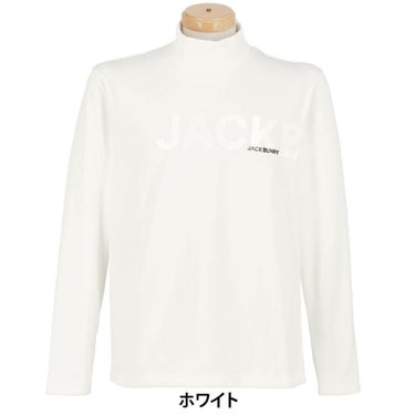 ジャックバニー Jack Bunny!!　メンズ KARUISHI 長袖 モックネックシャツ 262-5266031　2025年モデル 詳細1 詳細6