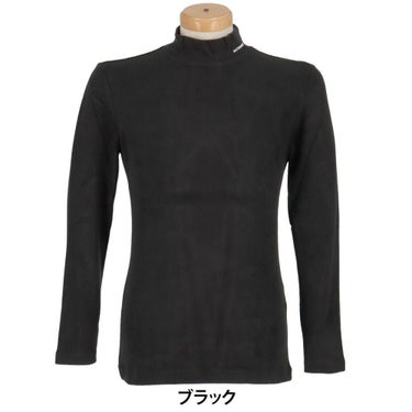 ジャックバニー Jack Bunny!!　メンズ A/R天竺 長袖 モックネックシャツ 262-5266035　2025年モデル 詳細1 詳細2