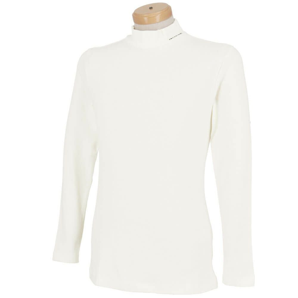 ジャックバニー Jack Bunny!!　メンズ A/R天竺 長袖 モックネックシャツ 262-5266035　2025年モデル 詳細1 詳細9