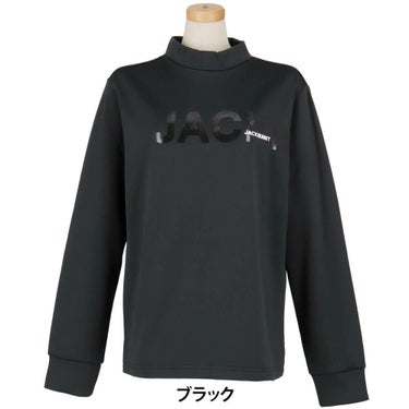 ジャックバニー Jack Bunny!!　レディース KARUISHI 長袖 モックネックシャツ 263-5266032　2025年モデル 詳細1 詳細2