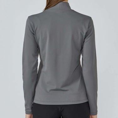 デサントゴルフ DESCENTE GOLF　レディース 防風 ベアスムース 長袖 モックネックシャツ DG5FLS52L　2025年モデル 詳細1 詳細3