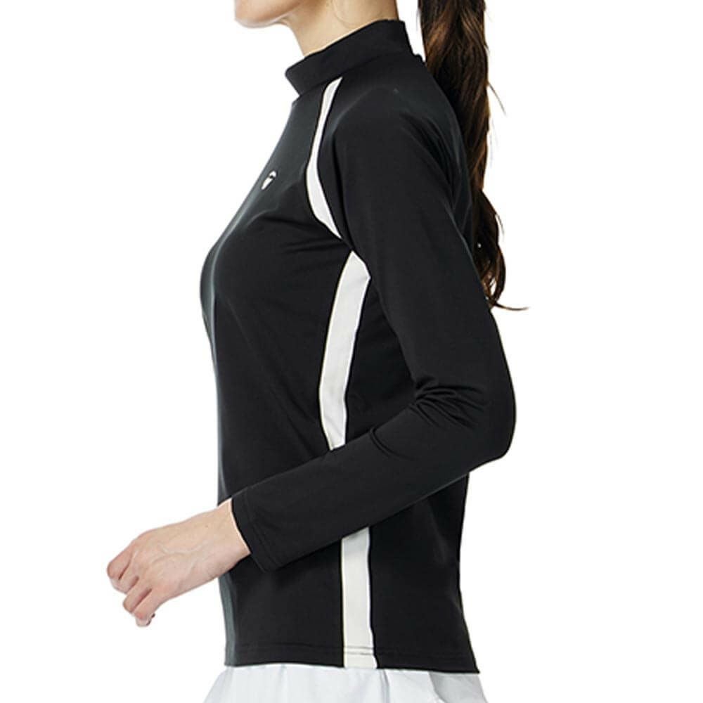 テーラーメイド TaylorMade　レディース ウィンドブロック 長袖 モックネック シャツ TL553　2025年モデル 詳細1 詳細12