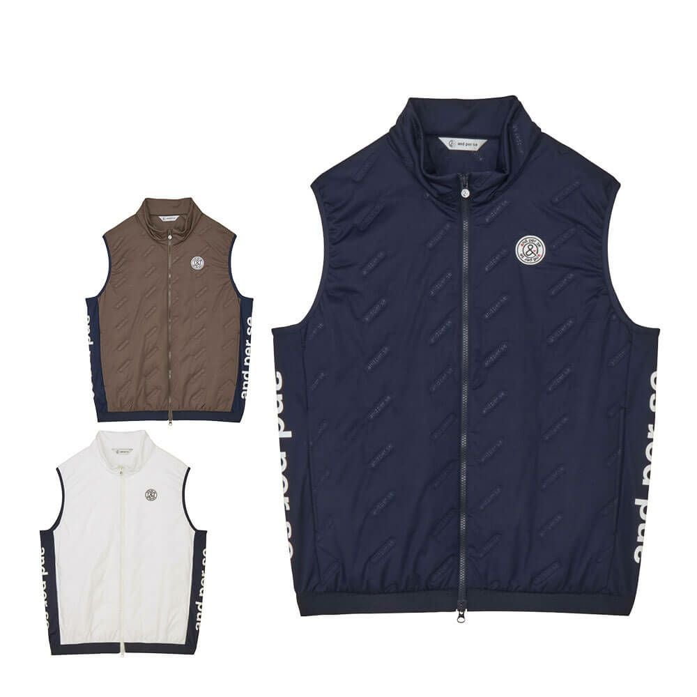 アンパスィ and per se　メンズ エアジャスター 中綿 ベスト AMF1015G3　2025年モデル 詳細1