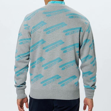 アンパスィ and per se　メンズ クレアニット ジャカード 長袖 クルーネック セーター AMF2325B7　2025年モデル 詳細1 詳細5