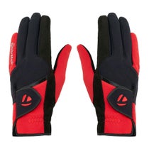 テーラーメイド　T-HEAT Tヒート 両手用 メンズ ゴルフグローブ TL608 M20633 ブラック　2025年モデル