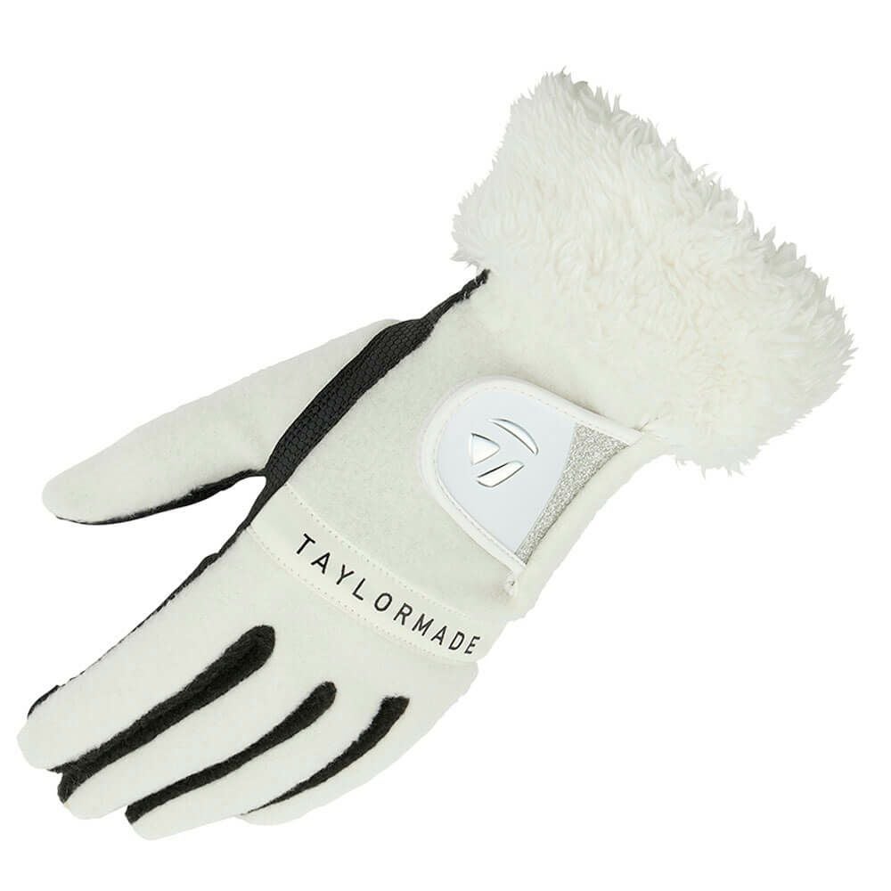 テーラーメイド　BOA FLEECE 2.0 ボア フリース 両手用 レディース ゴルフグローブ TL609 M20635 ホワイト　2025年モデル ホワイト 詳細3