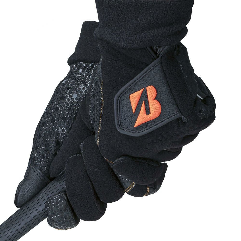 ブリヂストン　ULTRA GRIP WARM ウルトラグリップ ウォーム 両手用 メンズ ゴルフグローブ GL25W1 BK ブラック　2025年モデル 詳細1 詳細5