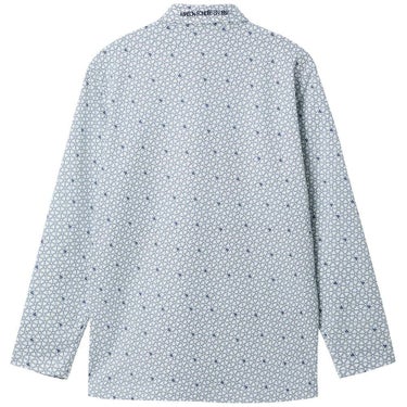 ルコック Le coq sportif　メンズ トライアングルプリント 長袖 ポロシャツ LG5FLS01M　2025年モデル 詳細1 詳細7