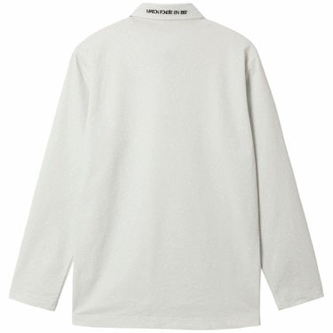 ルコック Le coq sportif　メンズ トライアングルプリント 長袖 ポロシャツ LG5FLS01M　2025年モデル 詳細1 詳細9