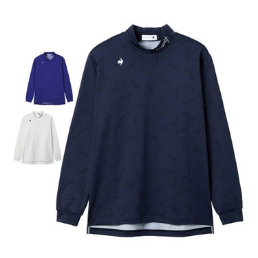 ルコック Le coq sportif　メンズ 長袖 モックネック シャツ LG5FLS51M　2025年モデル 詳細1