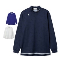 ルコック Le coq sportif メンズ 長袖 モックネック シャツ LG5FLS51M 2025年モデル