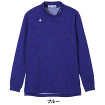 ルコック Le coq sportif　メンズ 長袖 モックネック シャツ LG5FLS51M　2025年モデル