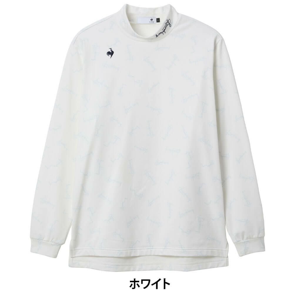 ルコック Le coq sportif　メンズ 長袖 モックネック シャツ LG5FLS51M　2025年モデル 詳細1 詳細8