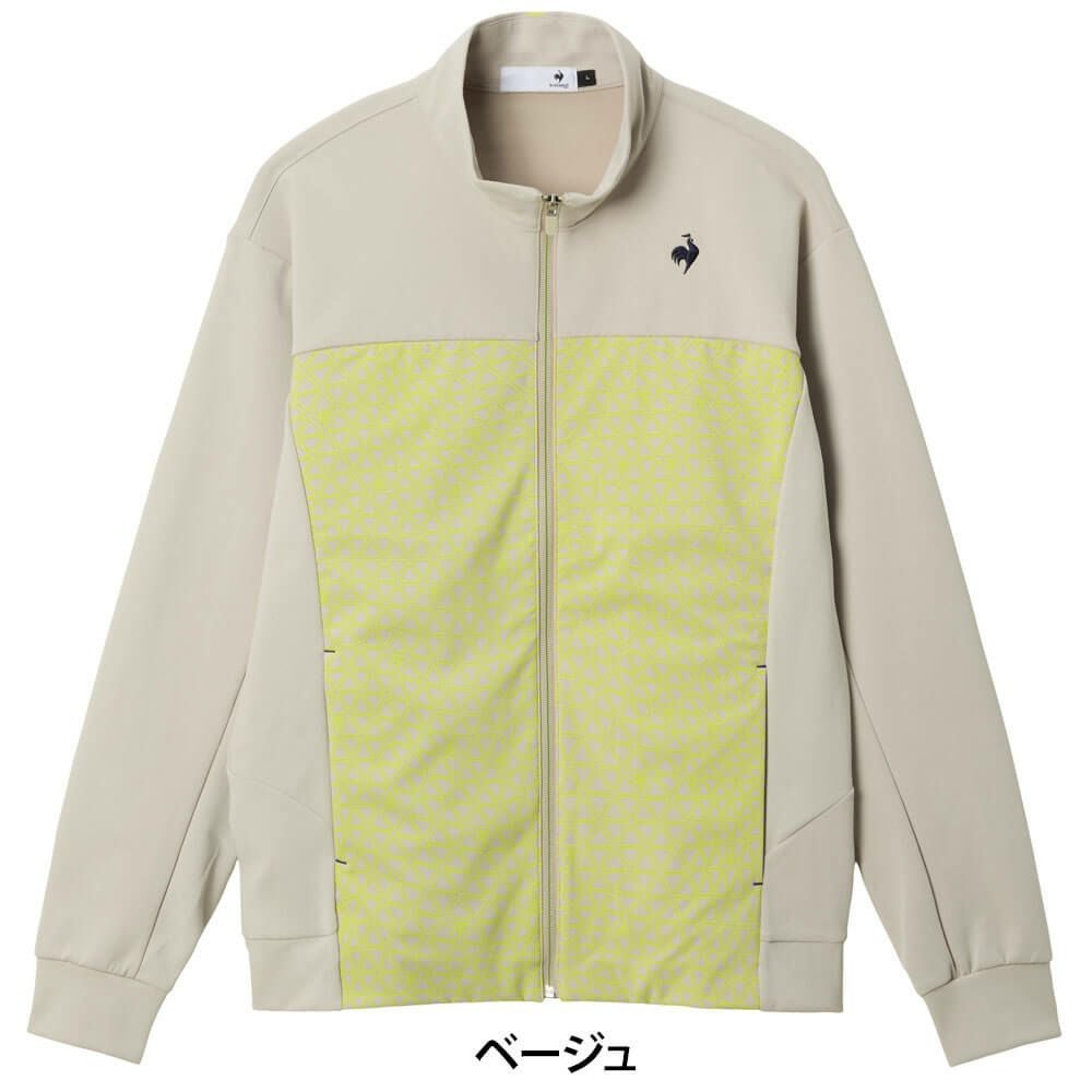 ルコック Le coq sportif メンズ ハイブリッド 長袖 ブルゾン LG5FSW00M 2025年モデル