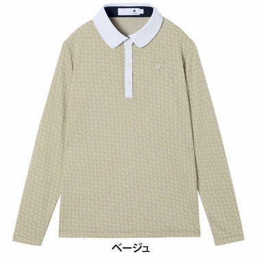ルコック Le coq sportif　レディース 長袖 ポロシャツ LG5FLS01　2025年モデル 詳細1 詳細2