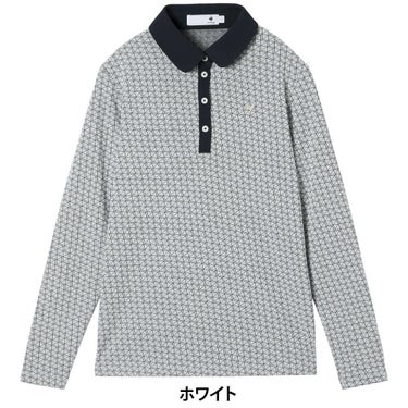 ルコック Le coq sportif　レディース 長袖 ポロシャツ LG5FLS01　2025年モデル 詳細1 詳細6